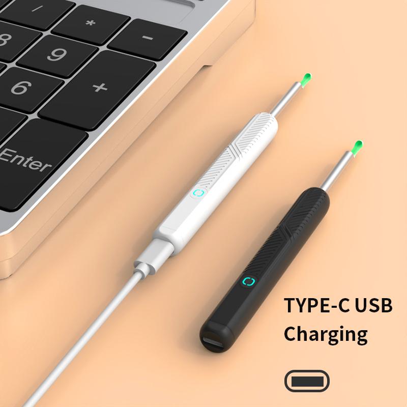 Ear Canal Cleaner with 8-Piece Ear Kit with 1080P Camera - Ear Camera for iOS and Android