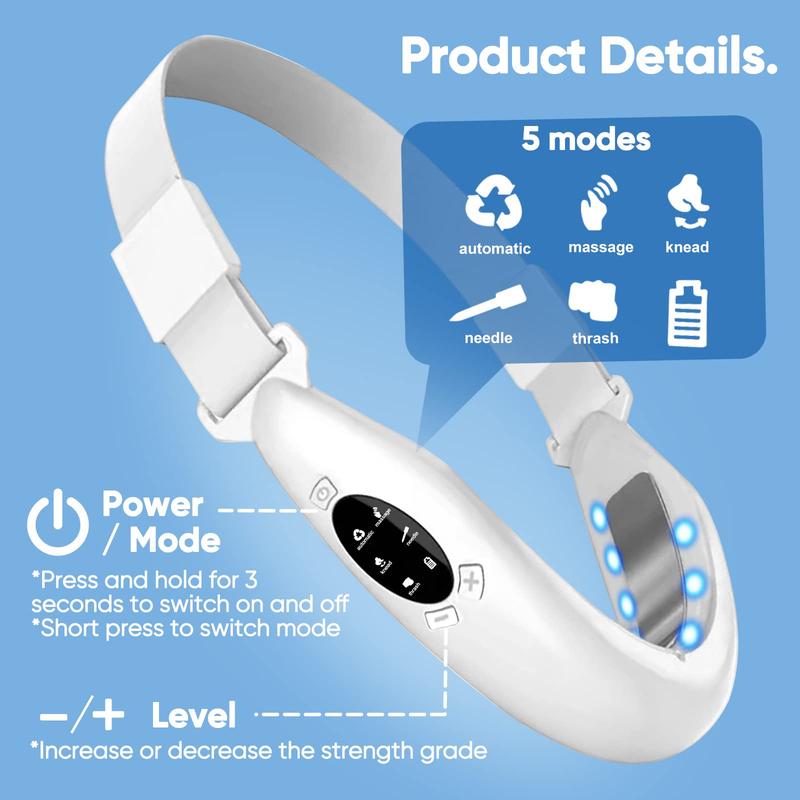 Intelligent electric double chin removal V-face machine