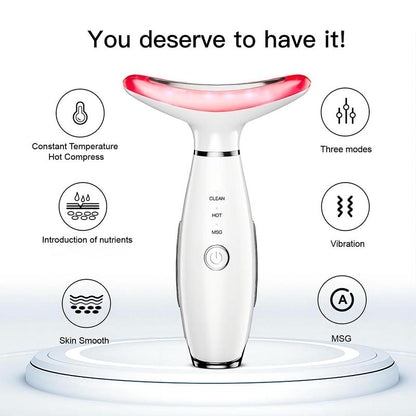 3-in-1 Beauty Massager for Face and Neck
