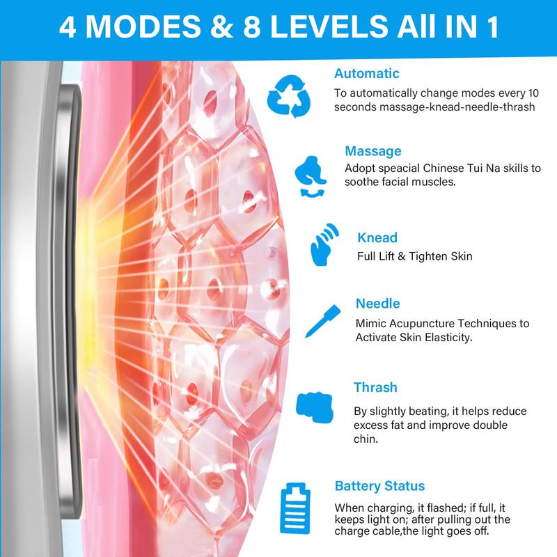 Intelligent electric double chin removal V-face machine