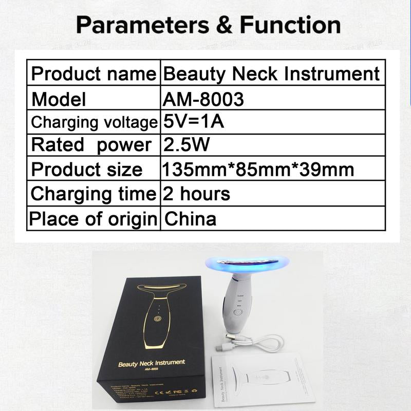 3-in-1 Beauty Massager for Face and Neck