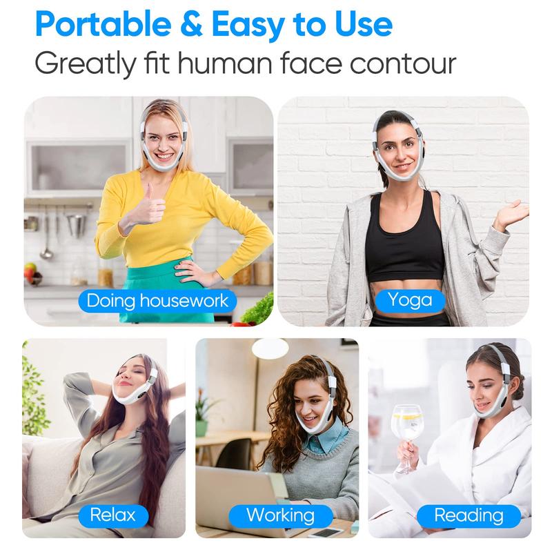 Intelligent electric double chin removal V-face machine