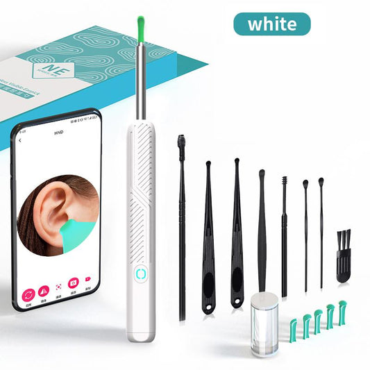 Ear Canal Cleaner with 8-Piece Ear Kit with 1080P Camera - Ear Camera for iOS and Android